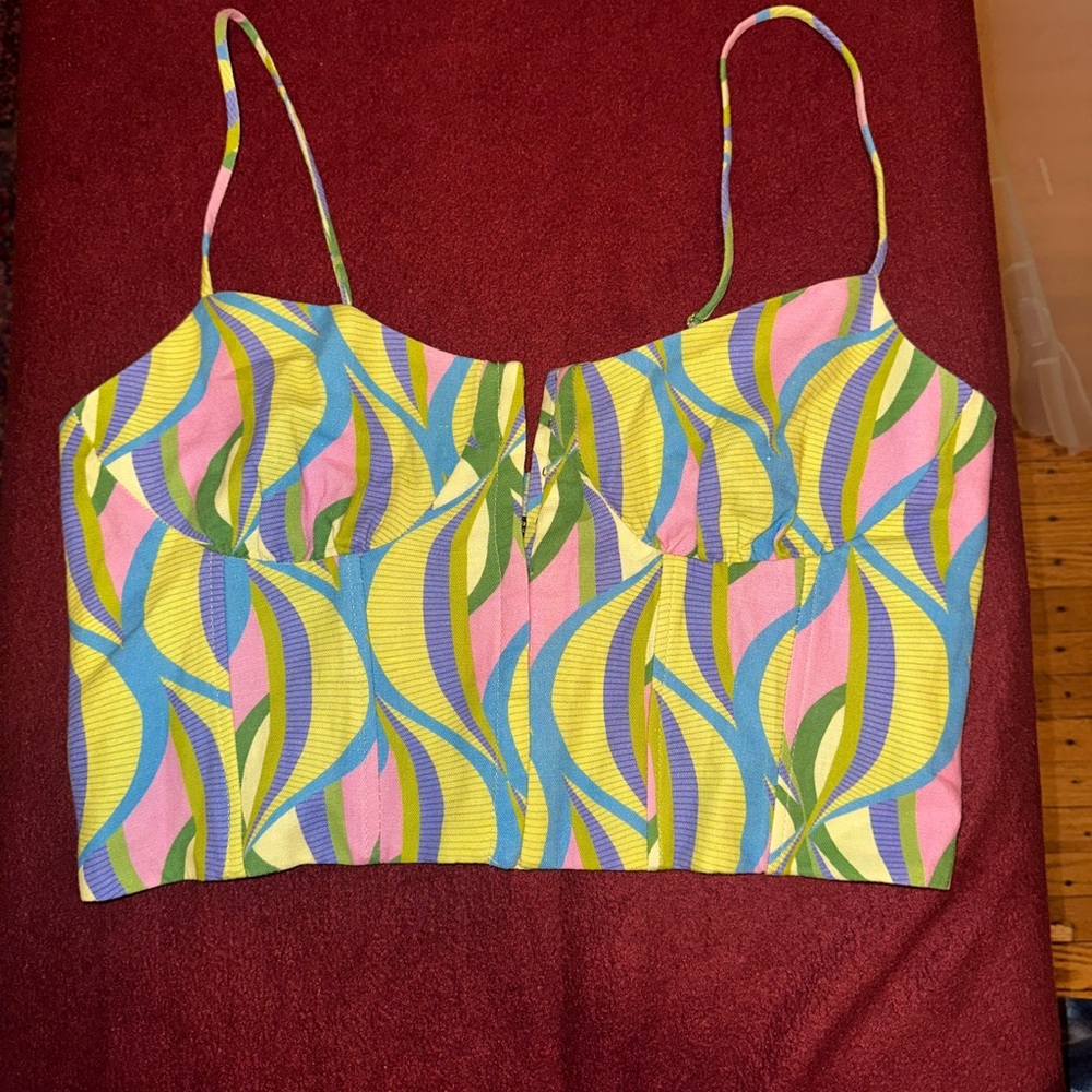 Zara Multicolor Camisole Top